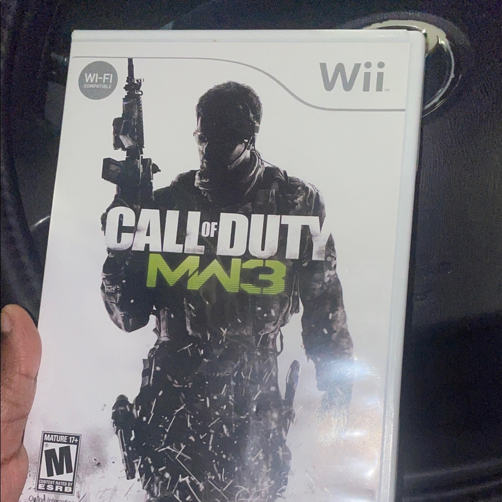 Call of Duty: Modern Warfare 3 for Wii - White Case